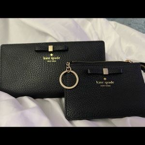 Kate Spade Wallet and Keychain set